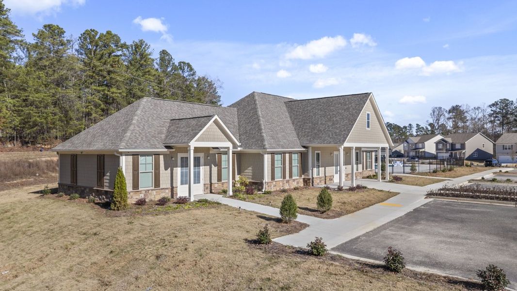 Front exterior of a home in the Northwoods at Mirror Lake community, located in Villa Rica, GA (Image 23). Front exterior of a home in the Northwoods at Mirror Lake community, located in Villa Rica, GA (Image 23).