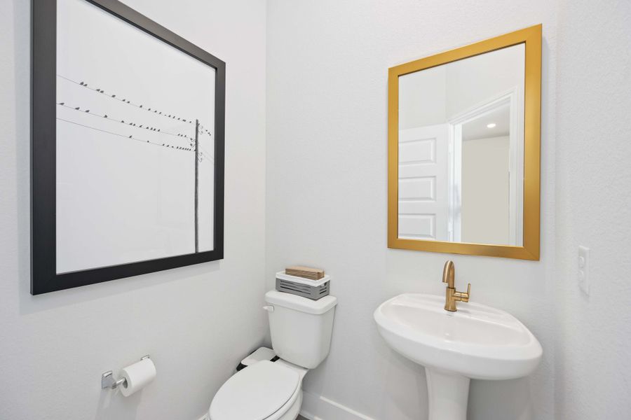 Cloverdale Model Home - Powder Room