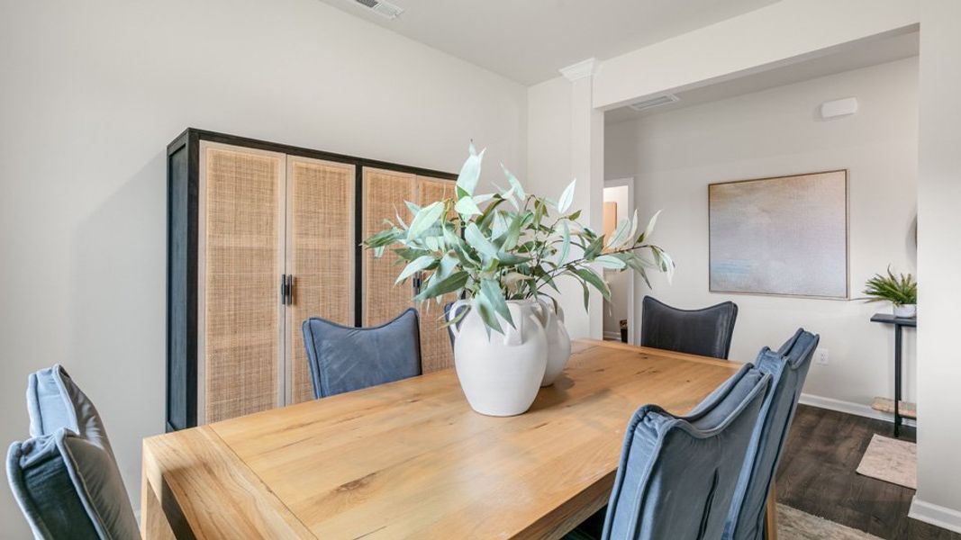 Furnished interior in a model home at Mason Ridge in Spring Lake (Image 19).