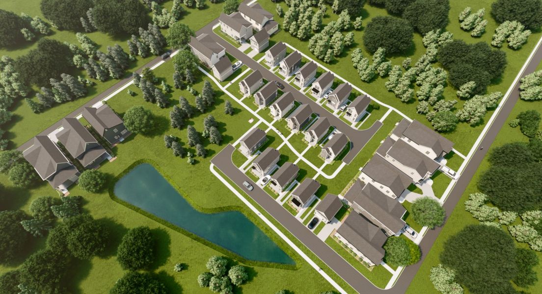 Aerial Streetscape - Conceptual Rendering Aerial Streetscape - Conceptual Rendering