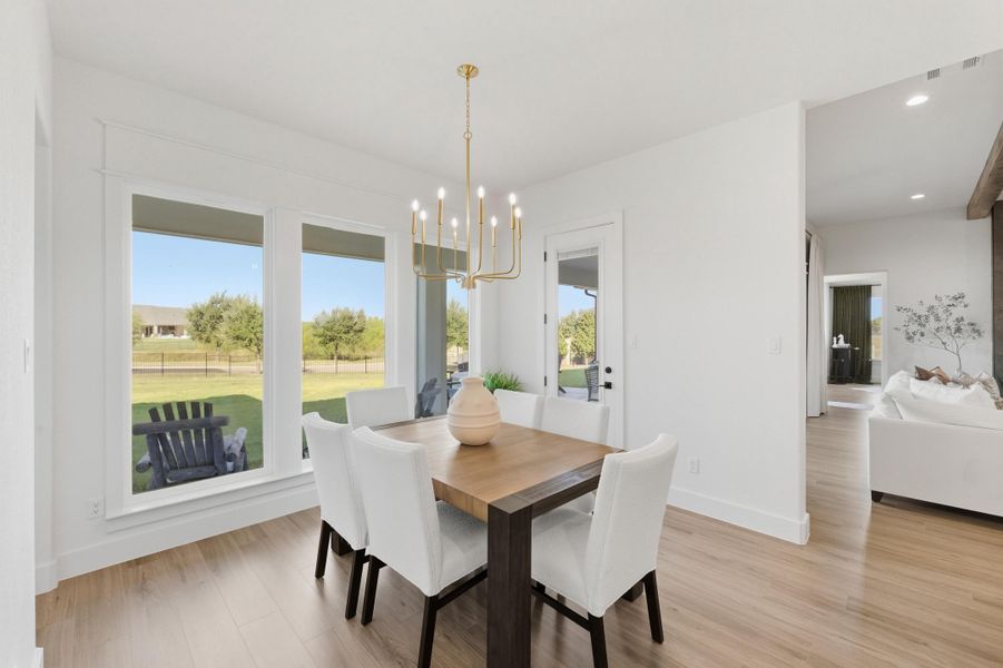 Furnished interior in a model home at Aledo Heights - Aledo ISD in Aledo (Image 31). Furnished interior in a model home at Aledo Heights - Aledo ISD in Aledo (Image 31).