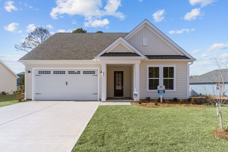 Front exterior of a home in the Goose Marsh community, located in Bolivia, NC (Image 3).