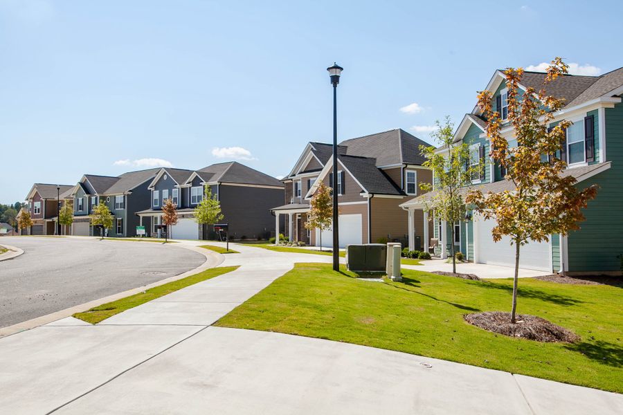 Front exterior of a home in the Crawford Creek community, located in Grovetown, GA (Image 6).