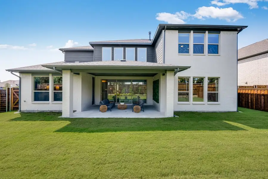 Front exterior of a home in the The Ranch at Uptown Celina 60s community, located in Celina, TX (Image 10).