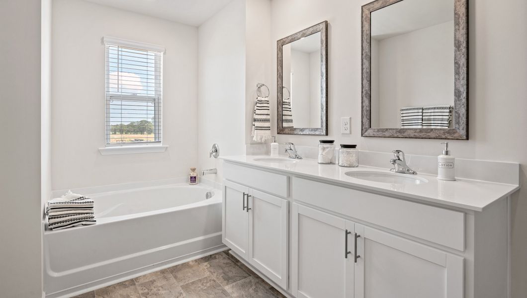 Furnished interior in a model home at Durbin Meadows in Fountain Inn (Image 31). Furnished interior in a model home at Durbin Meadows in Fountain Inn (Image 31).