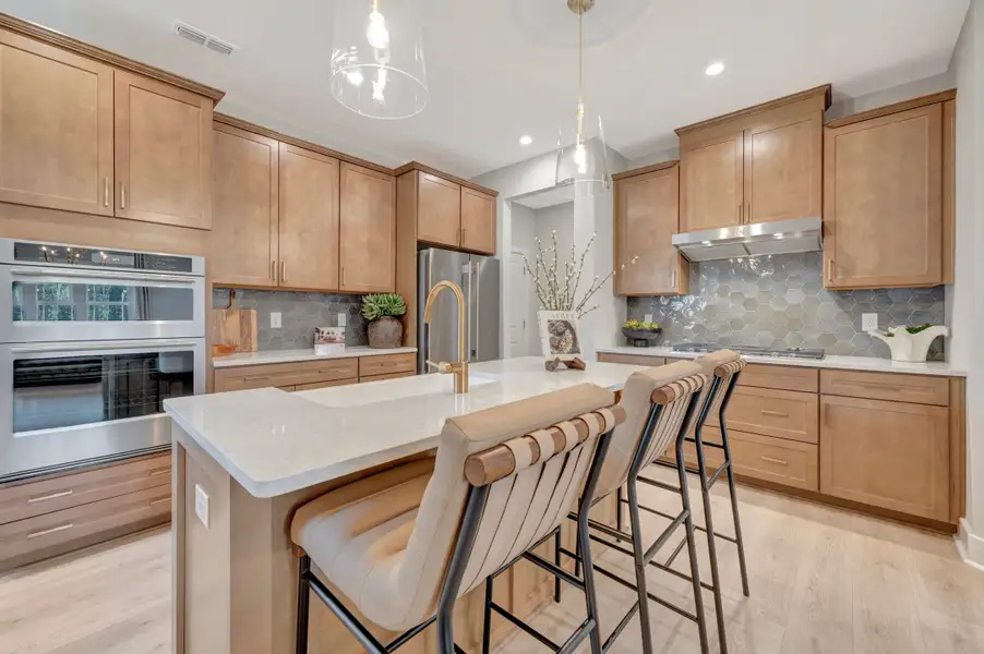 Furnished interior in a model home at Roberts Crossing in Cary (Image 3).