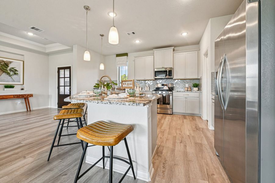 Barton Place Model Home - Madison - Kitchen Barton Place Model Home - Madison - Kitchen