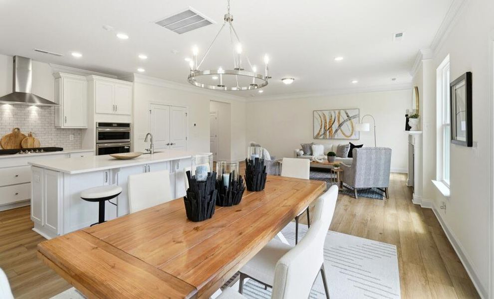 Furnished interior in a model home at The Grove at Bratton Park in York (Image 24). Furnished interior in a model home at The Grove at Bratton Park in York (Image 24).