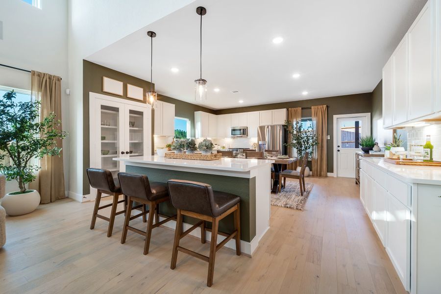 Furnished interior in a model home at The Reserve at Huntsville in Huntsville (Image 10).