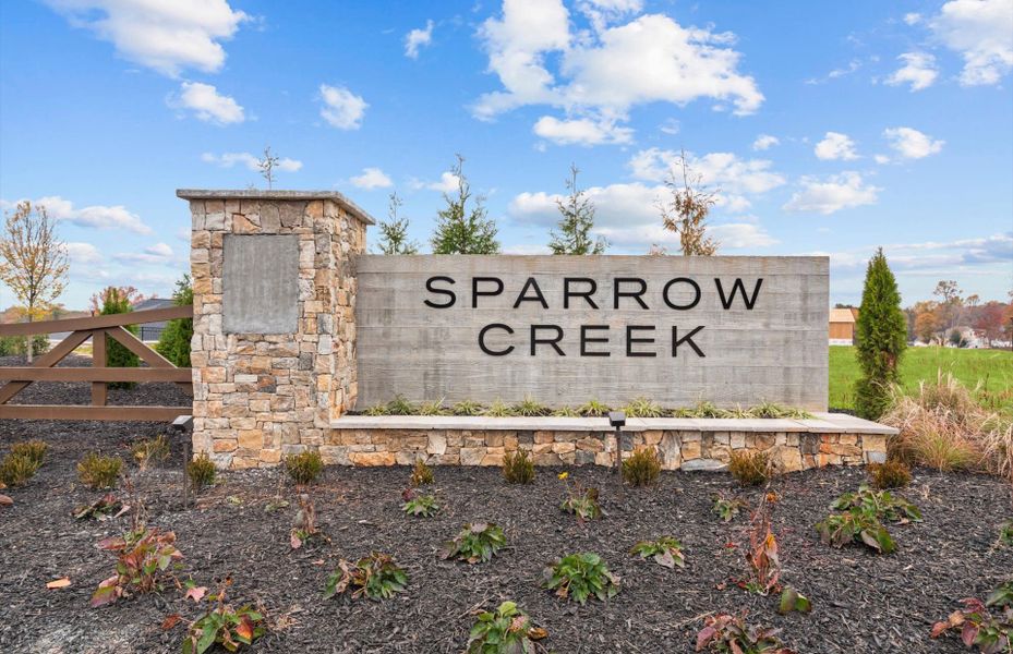 Welcome to Sparrow Creek! Welcome to Sparrow Creek!
