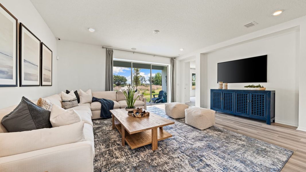 Furnished interior in a model home at Timber Ridge in Plant City (Image 8). Furnished interior in a model home at Timber Ridge in Plant City (Image 8).