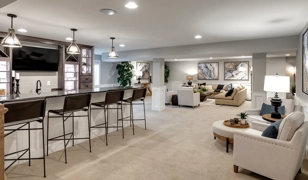 Furnished interior in a model home at Millstone in Hendersonville (Image 5). Furnished interior in a model home at Millstone in Hendersonville (Image 5).