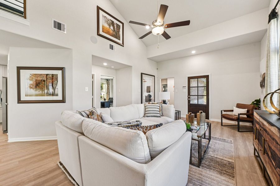 The Landing Model Home - Telluride - Family Room