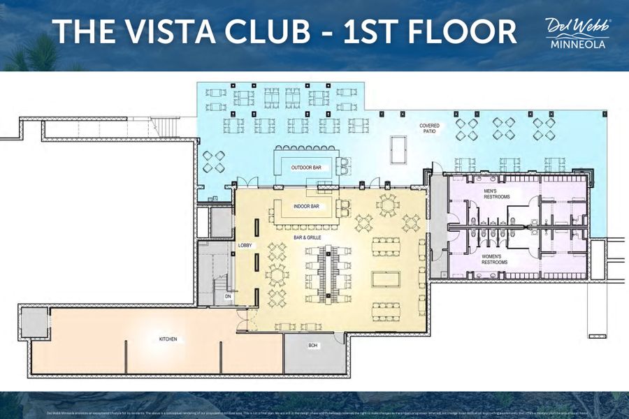 The Vista Club Floorplan