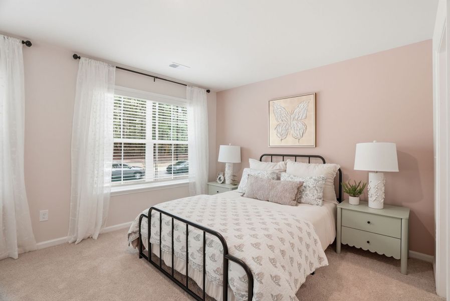 Furnished interior in a model home at Broadway Lake in Anderson (Image 39).