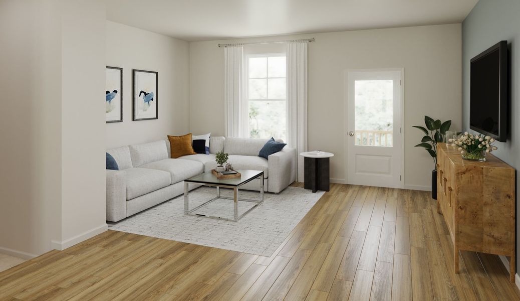 Open Concept Floor Plan