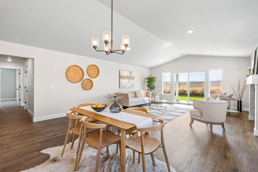 Furnished interior in a model home at McClannahan Summit in Umatilla (Image 19). Furnished interior in a model home at McClannahan Summit in Umatilla (Image 19).