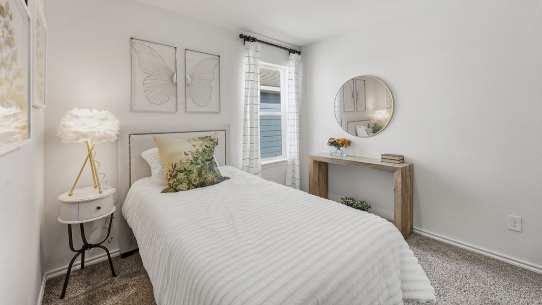 Furnished interior in a model home at Arbor Trails South in Princeton (Image 77).