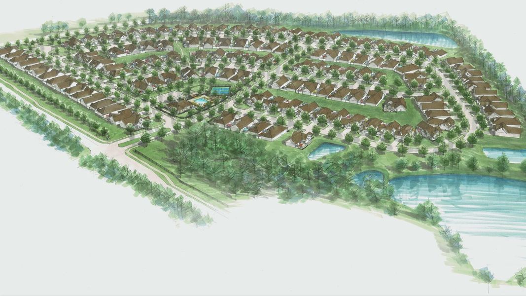 Image 34 of the The Courtyards at Bailey Farms community in Dacula, GA.