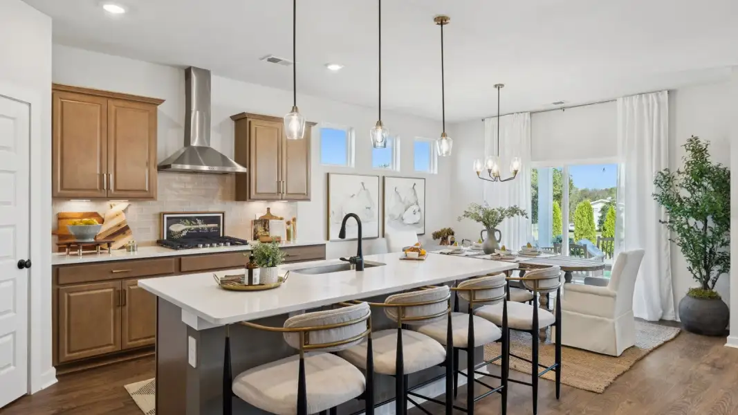 Furnished interior in a model home at Walnut Ridge in Lebanon (Image 5).