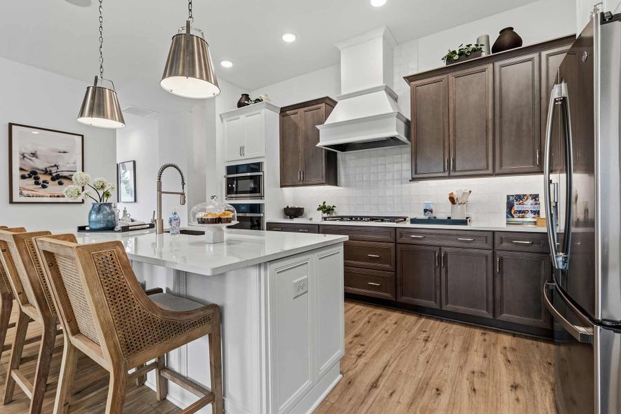 Furnished interior in a model home at Lanier Landing - Retreat Collection in Gainesville (Image 10).