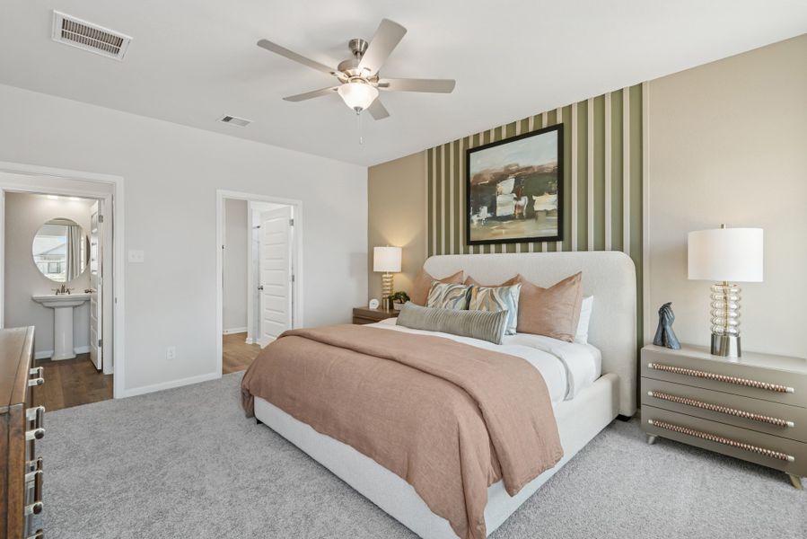 The Princeton II- Primary Bedroom Suite The Princeton II- Primary Bedroom Suite