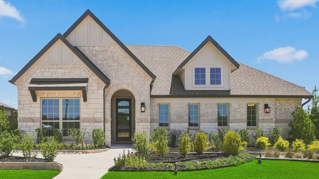 Front exterior of a home in the Churchill community, located in Anna, TX (Image 2). Front exterior of a home in the Churchill community, located in Anna, TX (Image 2).