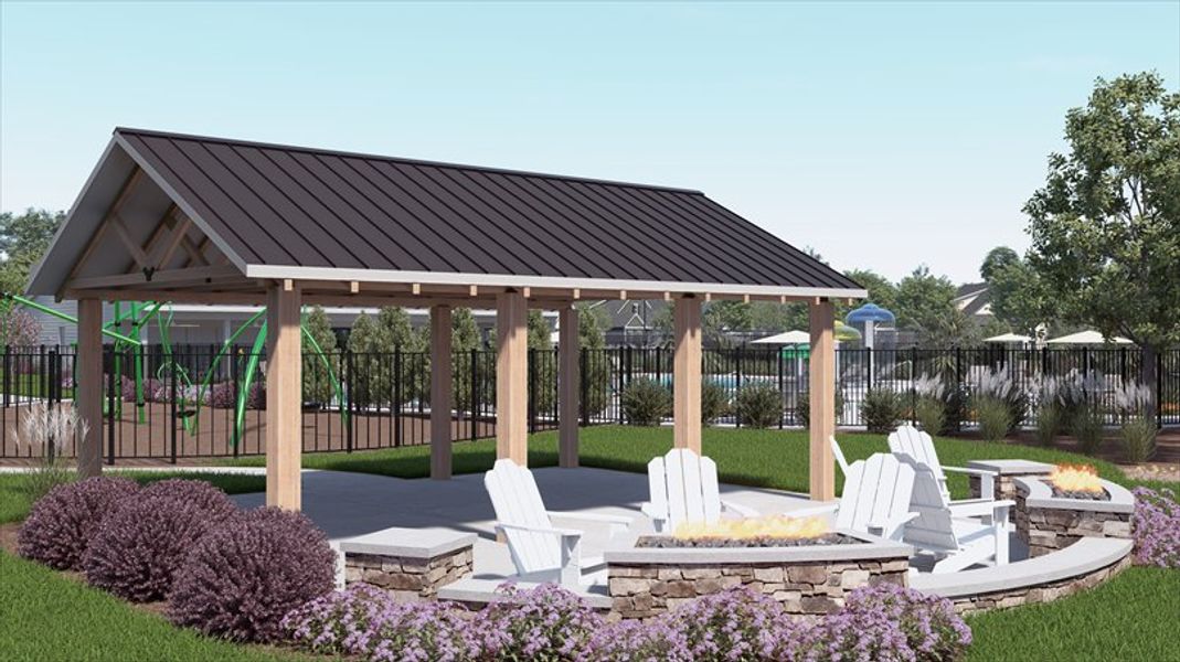 Make memories with s’mores and laughter around the community firepit. Make memories with s’mores and laughter around the community firepit.