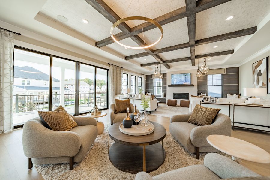 Heritage at Marvin Emeline Model Great Room