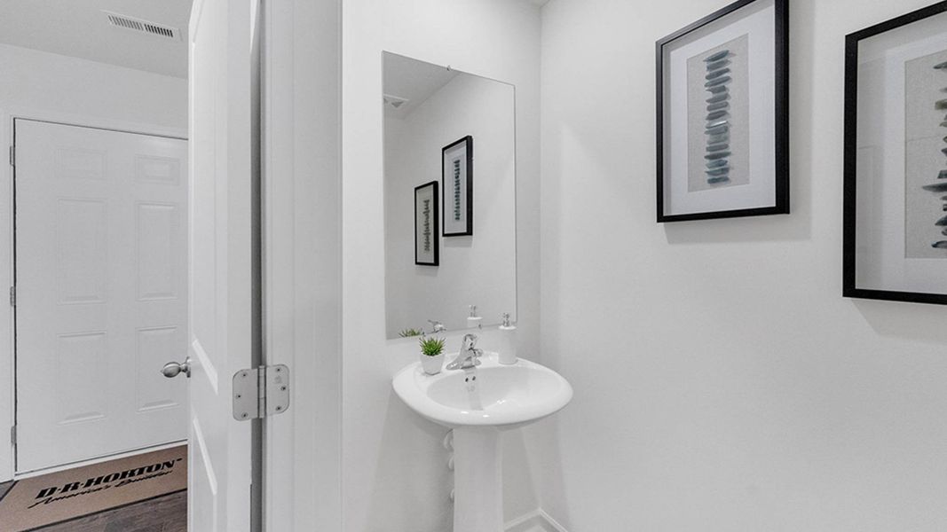 Furnished interior in a model home at Saylor's Place Townhomes in Jonesborough (Image 28).