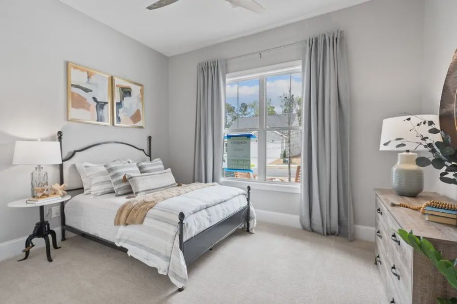 Furnished interior in a model home at The Reserve at Bells Ferry in Kennesaw (Image 49).