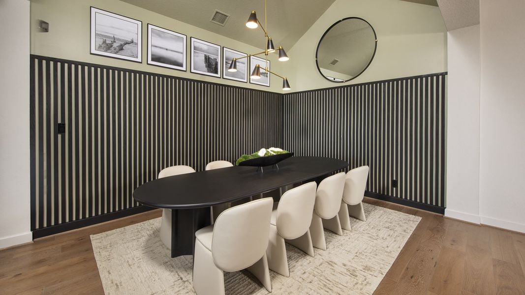 Furnished interior in a model home at Johnson Ranch 70' in Bulverde (Image 16). Furnished interior in a model home at Johnson Ranch 70' in Bulverde (Image 16).