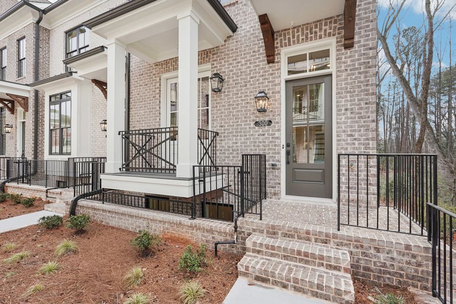 Exterior details of a home in Byers Park, Alpharetta (Image 17).
