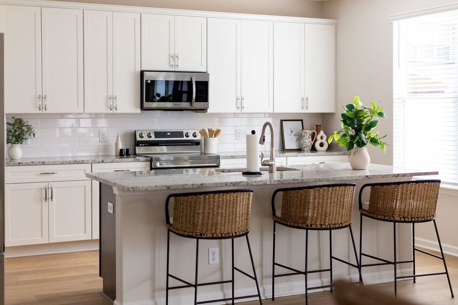 Furnished interior in a model home at Camden Crossing in Savannah (Image 4). Furnished interior in a model home at Camden Crossing in Savannah (Image 4).