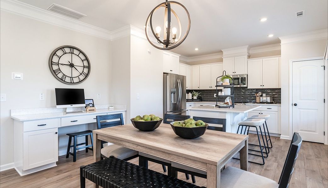 The Benson II Open Concept Living Area