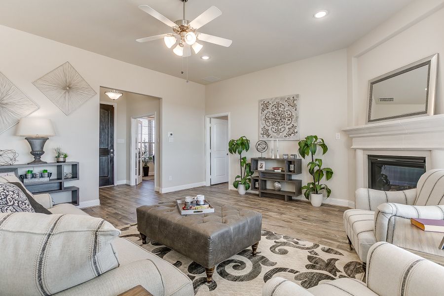 Furnished interior in a model home at Berkshire Estates in Mesquite (Image 12). Furnished interior in a model home at Berkshire Estates in Mesquite (Image 12).