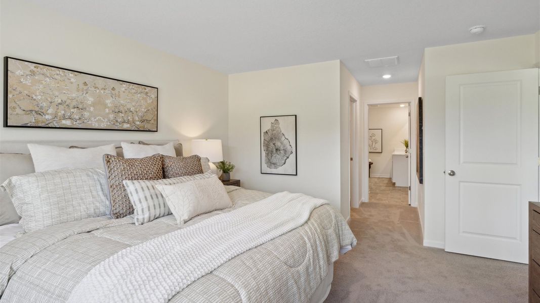 Furnished interior in a model home at Isabel Estates in Knoxville (Image 22).