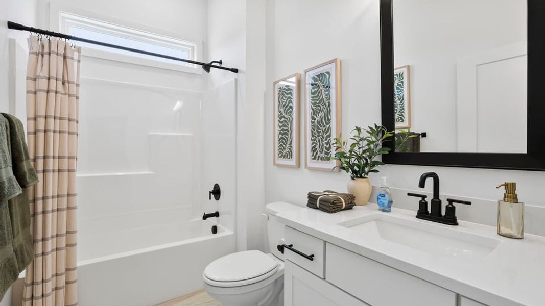 Furnished interior in a model home at Williams Ridge in Woodruff (Image 7).