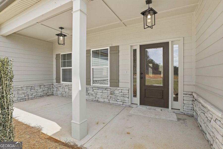 Exterior details of a home in Fox Hall Phase V, Senoia (Image 15).