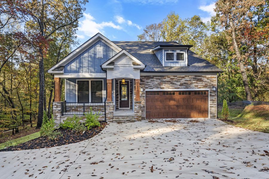 Front exterior of a home in the Greenville County Homes community, located in Greenville, SC (Image 4).