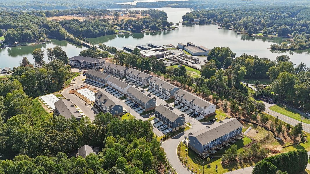 Aerial View of Waterstone at Lake Norman