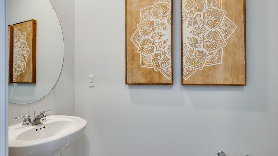 Furnished interior in a model home at River Landing in Murfreesboro (Image 24).