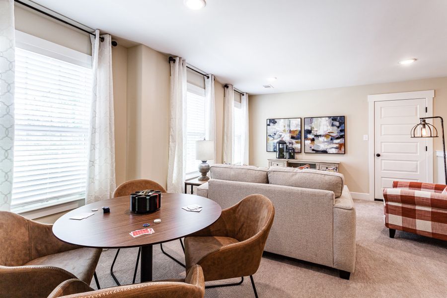 Furnished interior in a model home at Lockwood in Collierville (Image 7). Furnished interior in a model home at Lockwood in Collierville (Image 7).