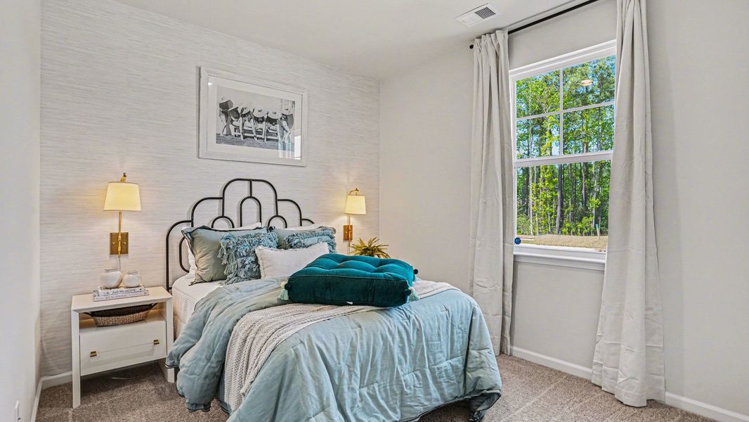 Furnished interior in a model home at Hemingway Landing in Conway (Image 12).