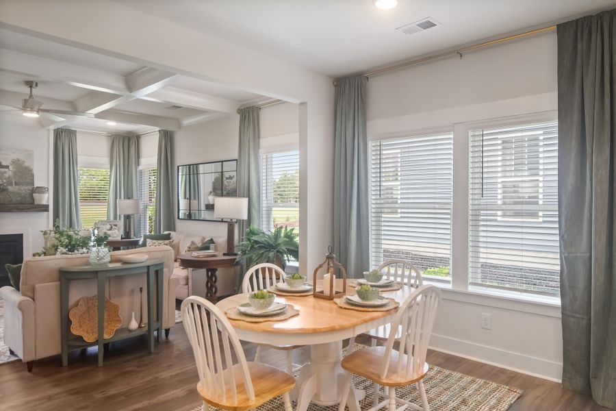 Furnished interior in a model home at Foxbank in Gray Court (Image 22). Furnished interior in a model home at Foxbank in Gray Court (Image 22).
