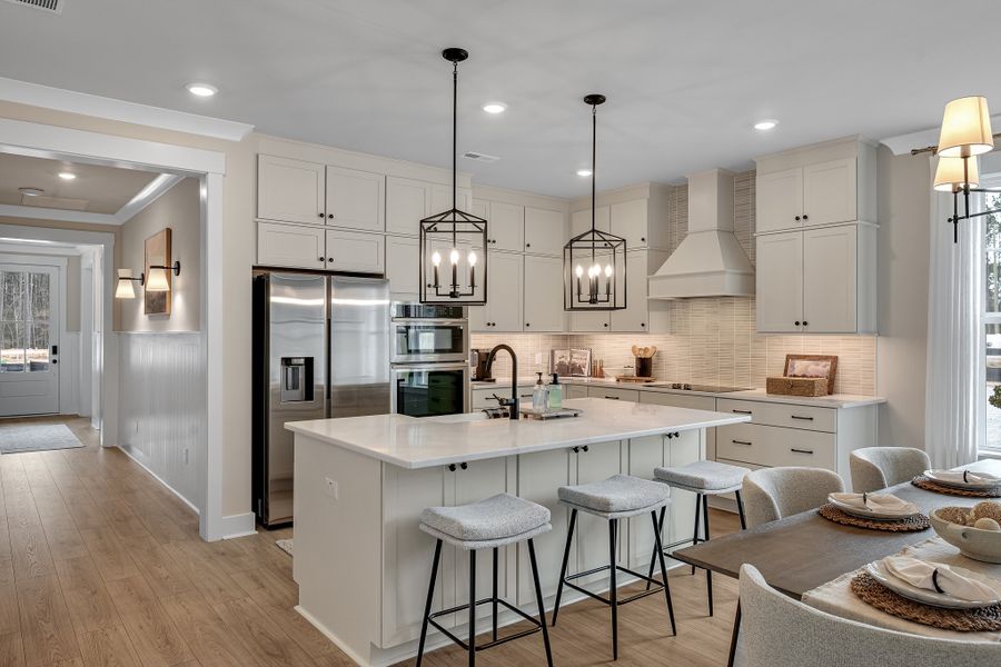 Furnished interior in a model home at Creek Pointe in Moncks Corner (Image 6).