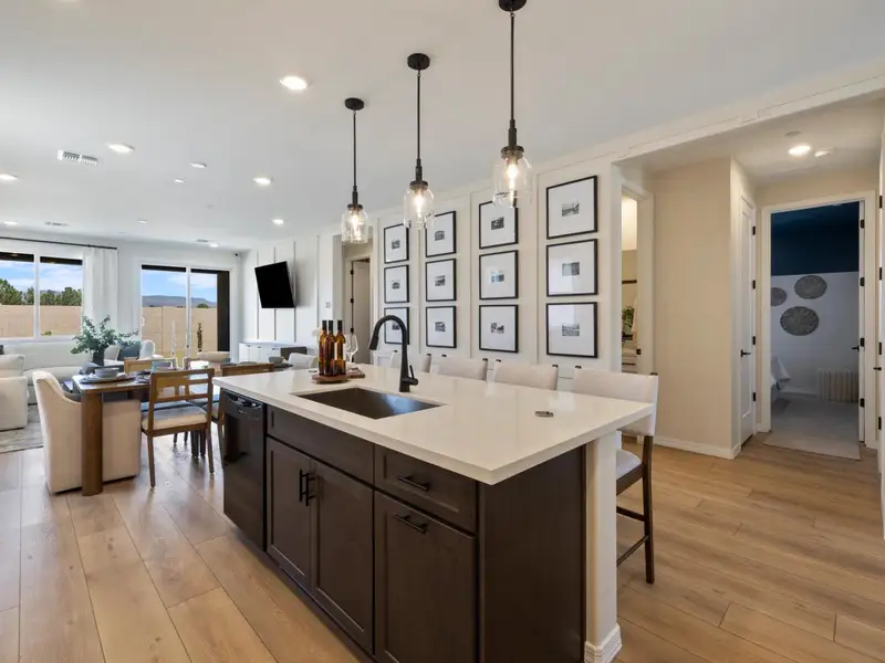 Furnished interior in a model home at Vineyards at Cottonwood in Cottonwood (Image 4).