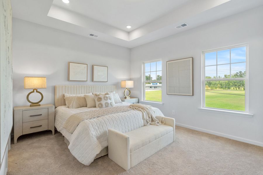 Furnished interior in a model home at Sweetbriar Place in Lebanon (Image 6).