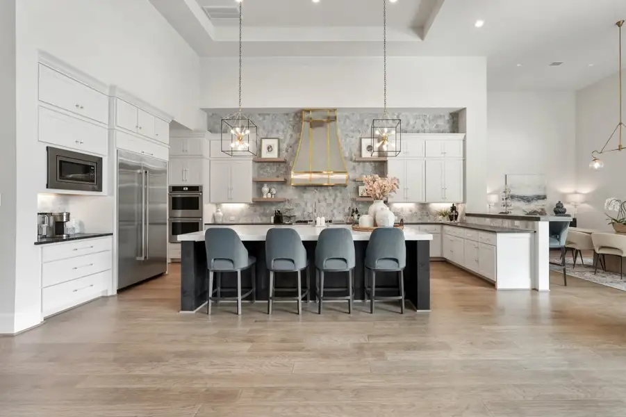 Furnished interior in a model home at Kings Crossing in Parker (Image 4).