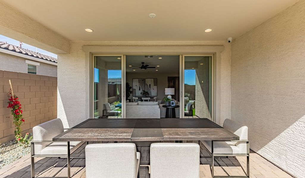 Exterior details of a home in Seasons at Haciendas at White Peak, Peoria (Image 4).